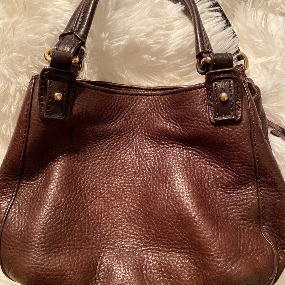 Kooba Jonnie Mini Leather Python Satchel - image 2